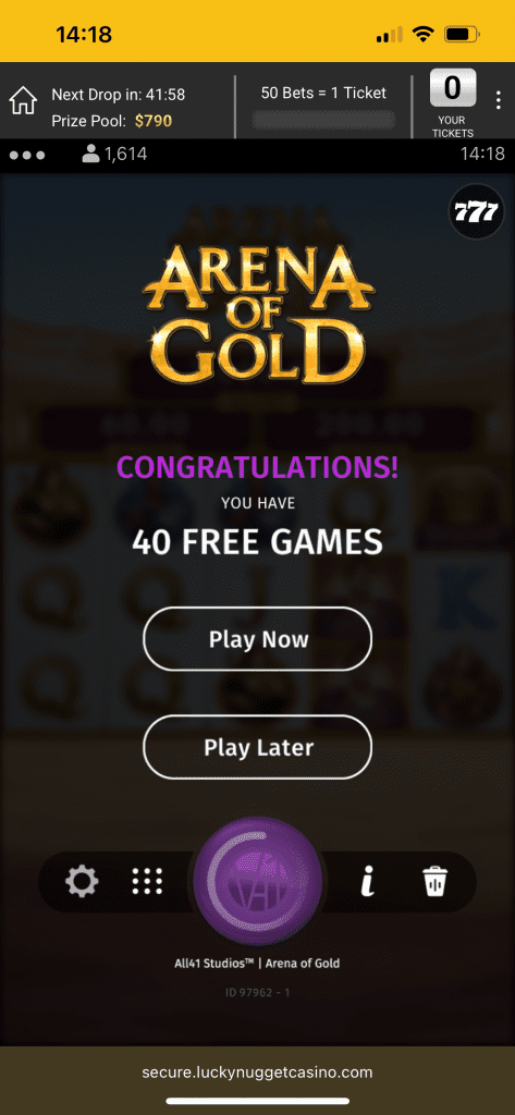Lucky Nugget Casino Game