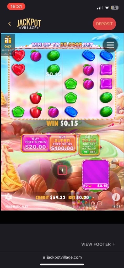 Jackpot Village games