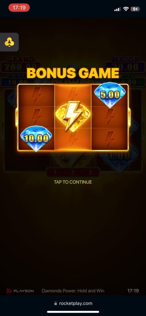 RocketPlay Bonus