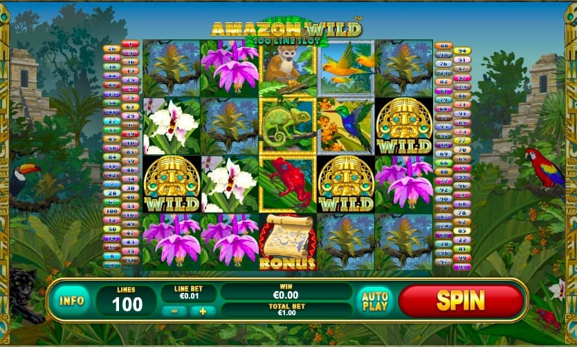 Playtech Slot - Amazon Wild