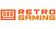 retro gaming logo