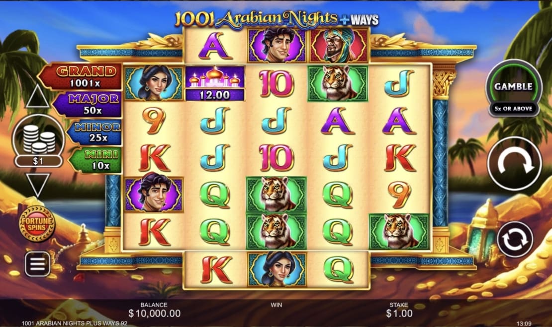 Arabian Nights slot