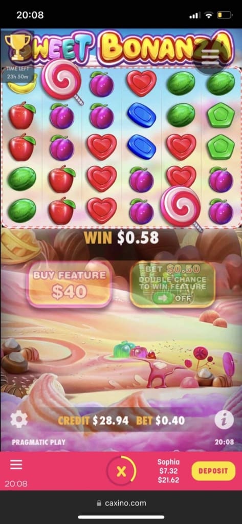 Caxino Casino Screen