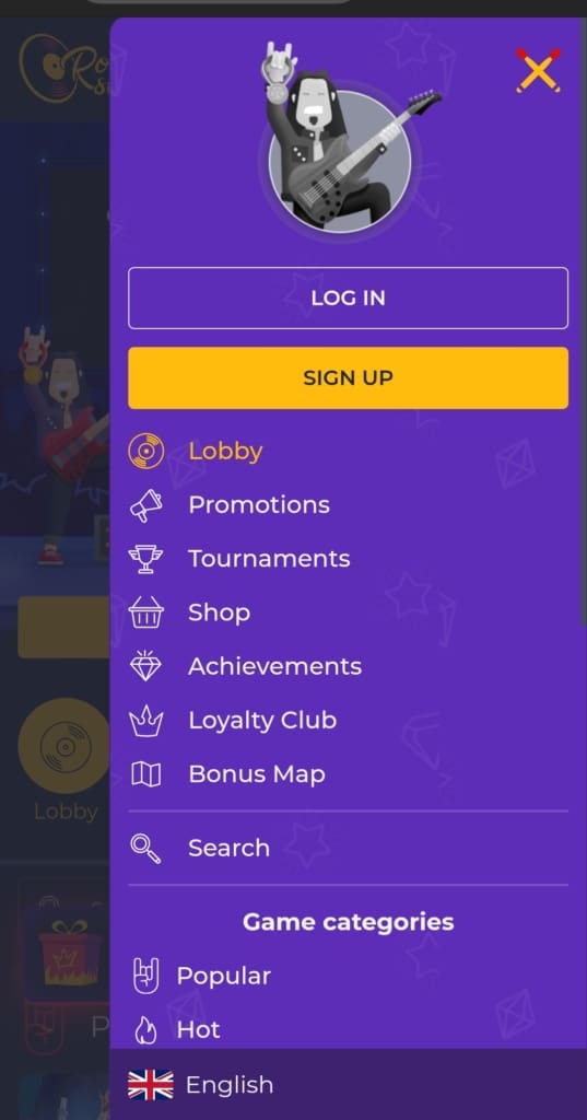 RollingSlots Casino Login