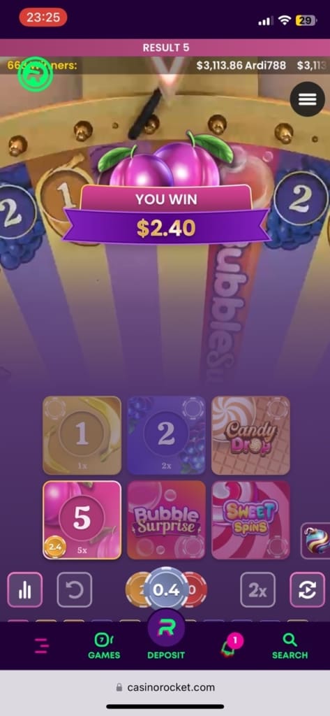 casino rocket games