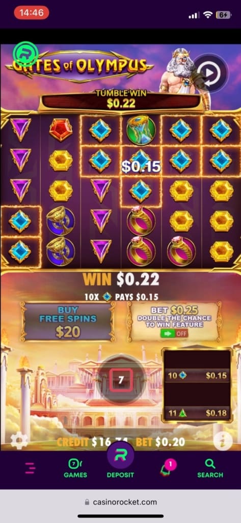 casino rocket games