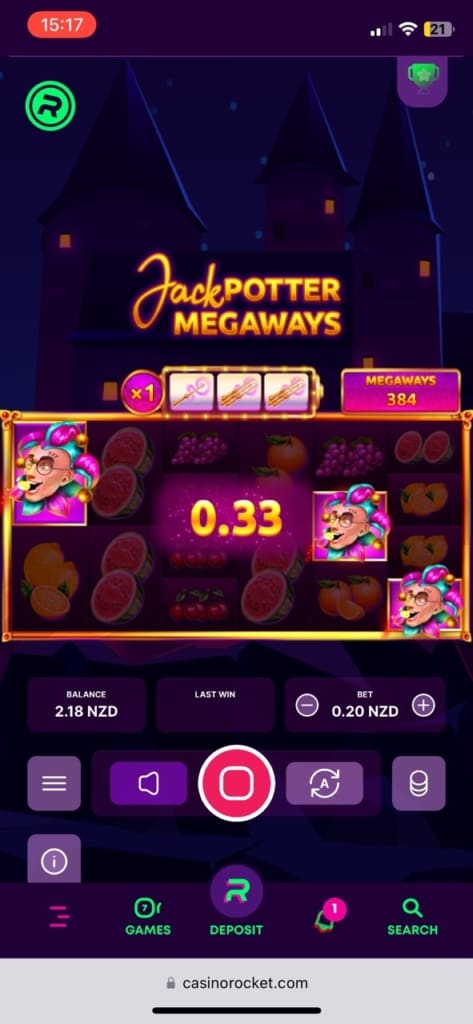 casino rocket games