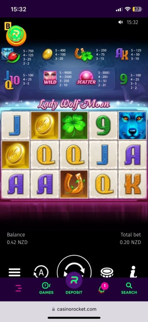 casino rocket games