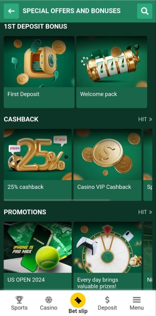 betwinner games
