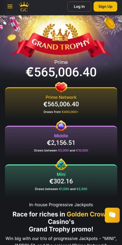 golden crown promo