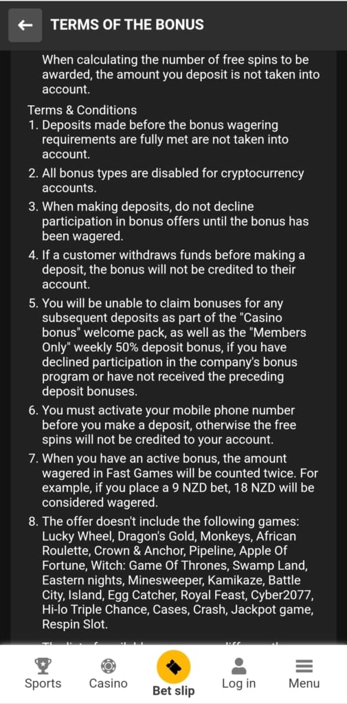 MelBet Bonus
