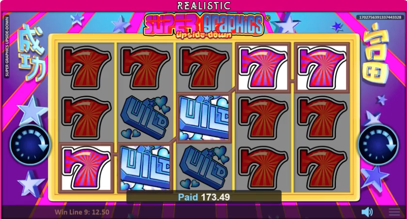 Super Graphics Upside Down