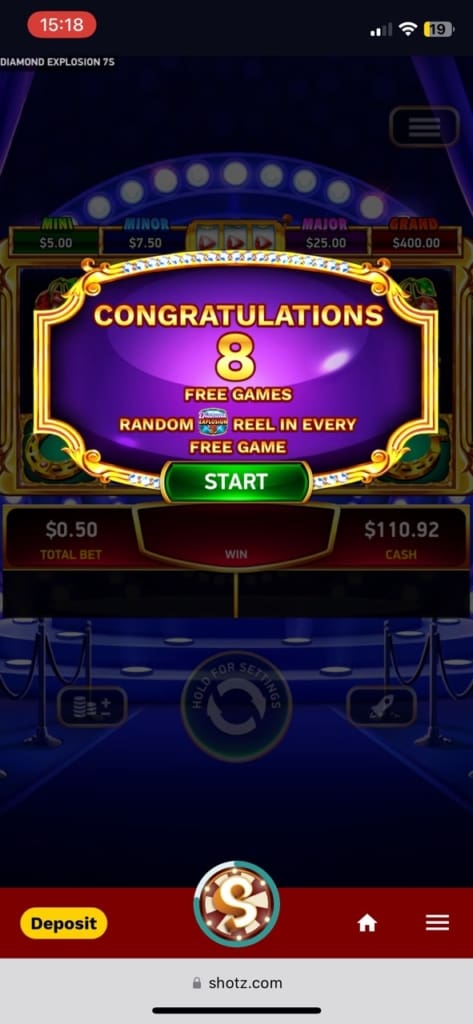 Shotz Casino Games
