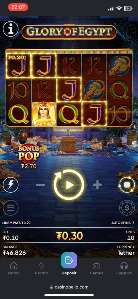 CasinoBello Casino Games