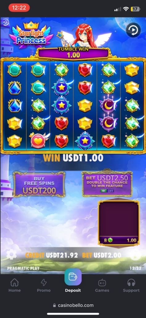 CasinoBello Casino Games