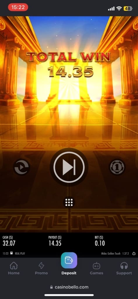 CasinoBello Casino Games