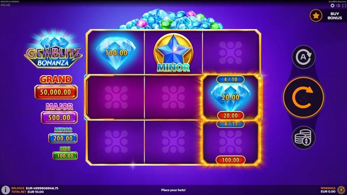 GemBlitz Bonanza – A Gem of a Slot
