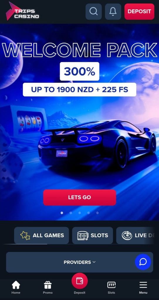 Trips Casino Bonus