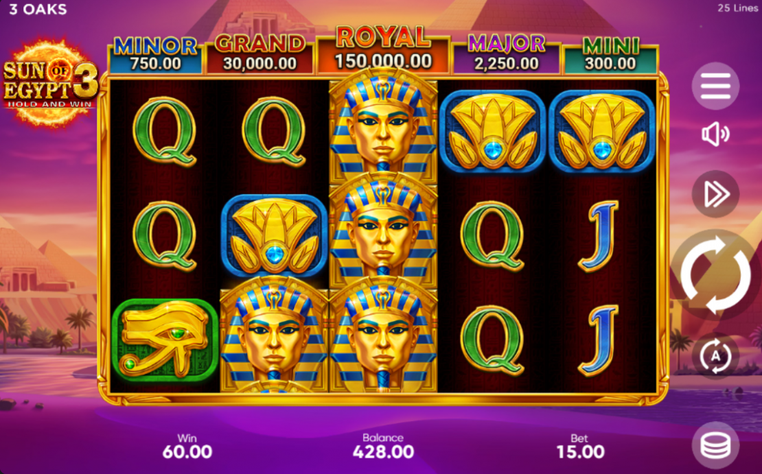 Sun Of Egypt 3 Slot