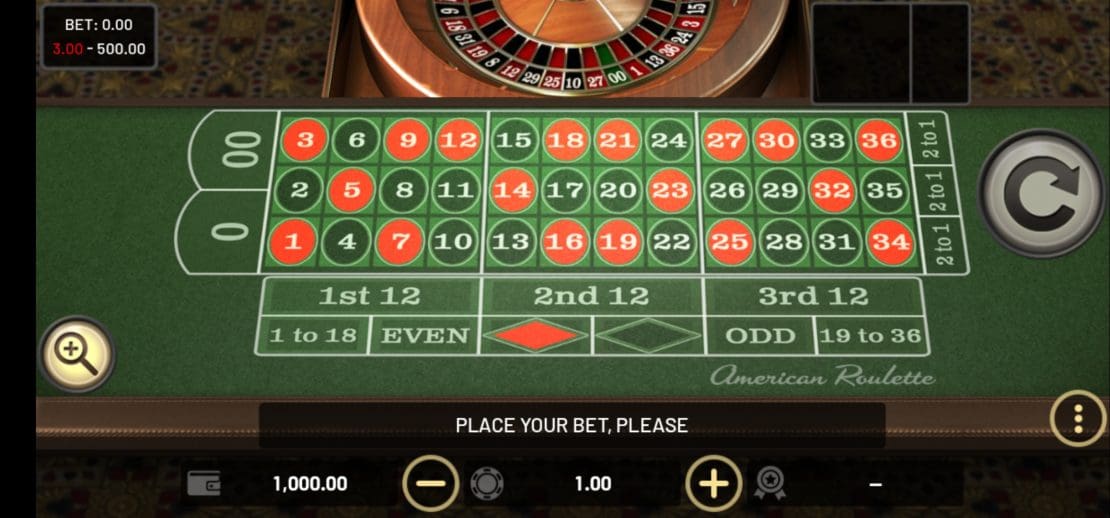 american roulette